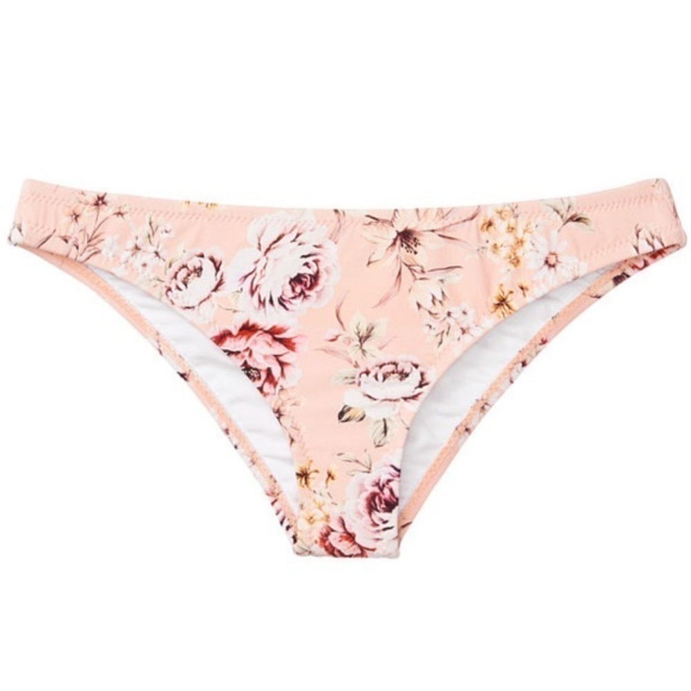 RHYTHM BONITA CHEEKY PANT BIKINI BOTTOM WOMEN'S PEACH NWT